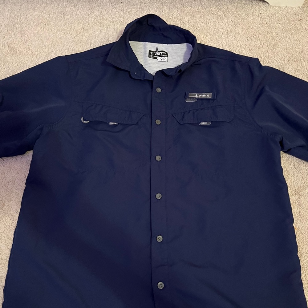 Habit button down polo